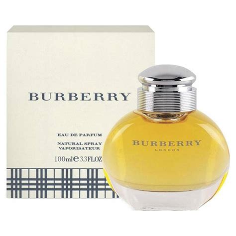 burberry eau de parfum natural spray vaporisateur 100 ml|burberry original perfume 100ml.